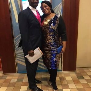 Eloquii Multicolor Sequin Midi Dress